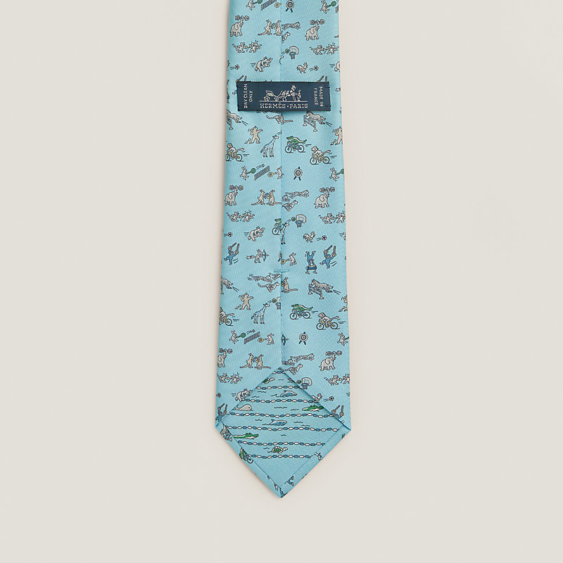 Graine de Champion Twillbi tie - Blue | Hermès Finland